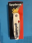 Spyderco Smock Cpm-cruwear Satin Blade Satin Aluminum Handles C240alcwp