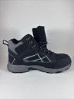 Larnmern Steel Toe Safety Work Boots Lightweight Slip Resistant Work Shoes 13 5