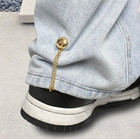 1pc Magnetic Chain Brooch Buckle Alloy Clothing Clip Button Accessory - New