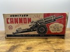 Vintage Marx Toys Howitzer Cannon Plastic Artillery Toy W  Box Usa 1950s