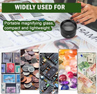 30x Jewelers Loupe Magnifier Jewelry Eye Loop Pocket Magnifying Glass Tool