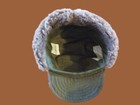 Us Military M-1951 Korean War Era Od Pile Field Cap M-q1 Alpaca Cold Weather