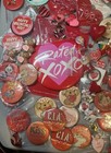 100 Vintage Hallmark Valentines Day Pins 1980s-2000s