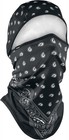 Zan Headgear Sportflex Series Convertible Balaclava - Black Paisley