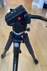 Manfrotto 055xb Tripod W  701hdv Swivel Head   Gitzo Bag case