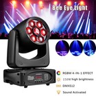 U king Moving Head Light Rgbw Stage Lighting Dj Lights 150w Led Beam Spotlight