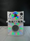 Singing Machine Sml385uw White Portable Rgb Bluetooth Karaoke System