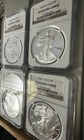 1999-p Proof American Silver Eagle     Ngc Pf 69 Ultra Cameo   14th Year Of Issue