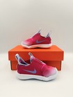 Nike Flex Runner Slip On Toddler Size 4 Fireberry Nwb