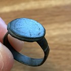 Medieval Crusades  Bronze Men s Seal Ring  Ground Dug In Europe Vintage Antique 