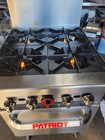 Patriot Pt-r24 4-burner Range Space Saver Natural Gas 24 w Tested Live Pics