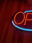 Vintage Fallon Real Neon Open Sign 33x16 Business Bar Restaurant Working