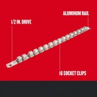 Craftsman 1 2 Inch Drive Aluminum Socket Rail