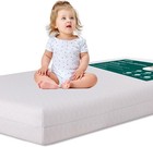 Memory Foam Crib Mattress Dual-sided Baby Toddler Mattress Standard Size  Rem   