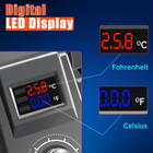 90w 110v Rework Soldering Iron Station Smd Solder Tool Digital Display Esd Safe