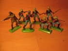 Britains Deetail Lot 7  7th  Cavalry  On Foot  W custer   Asst styles