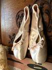 Ballet Pointe Shoes Selva W  Box 2b 12 Vintage Never Used See Video