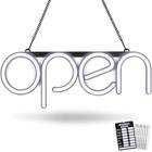 Led Neon Open Sign Light  Perfect To Advertise Storefront  Business  Office     