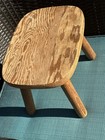 Vintage Natural Solid Wood Step Stool Plant Stand Foot Stool Mcm Minialmalist
