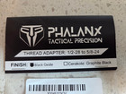 Thread Adapter 1 2-28 To 5 8-24 Black Oxide