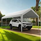 Carport Car Canopy 10 X 20 Ft Heavy Duty Portable Car Garage Shelter Tent