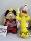 Disney Store Beauty And The Beast Plush Bean Bag Complete Set Of 6 Nwt