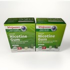 2x Walgreens Nicotine Gum 4mg 320 Tl Pieces Sugar Free Mint Flavor Exp 2026-2027
