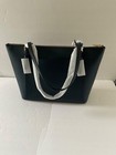Nwt Authentic Michael Kors Ciara Large Top Zip Tote Navy Blue