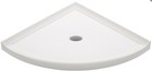 New Questech 10  Construction Wall Mounted Corner Shower Shelf Tile Gloss White