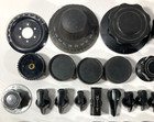 Huge Lot 180 Antique Vintage Ham Tube Radio Electronic Knobs Dials Bakelite