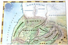 Conan  The Board Game World Map New  