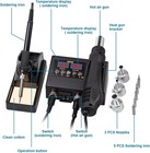 Soldering Iron Station Weller Temperature Adjustable Rapid Heating Bracket Kit
