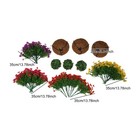Artificial Hanging Flowers Plants Basket  Fake Flowers Baskte For Outside Porch
