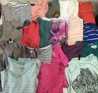 Five 5  Pounds Women s Shirts Wholesale Lot Size Medium large Tops Fall winter