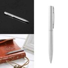 Mini Pocket-size Ballpoint Pen Metal Rotating Small Portable Oil Black Pen Us