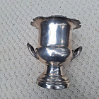 Vtg Antique Leonard Silver Plate Champagne Bucket Gadroon Edge Trophy