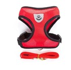 Mesh Padded Soft Puppy Pet Dog Harness Breathable Comfortable Many Colors S M L