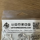 Art Impressions Cling Rubber 29 Piece Stamp Set With Dies Christmas Holiday New