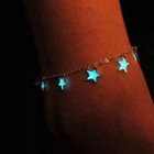 Luminous Glowing Stars Chain Barefoot Sandal Beach Anklet Bracelet  Foot Jewelry