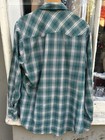Vintage Levi   s Pearl Snap Western Button Down Shirt Large- 24 In X 29 In