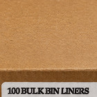 True Liberty Nylon Bin Liners 48 X 30 In 100 Pack Storage Bags Hgc744587