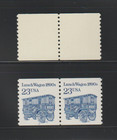 Us Error Stamps  2464 Lunch Wagon   ee  Bars Only   Miscut Coil Pair  Mnh