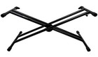 Rockville Double X Braced Keyboard Stand W Push Button Lock For Yamaha P-125