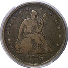1875-cc Twenty Cent Piece  Pcgs F-15