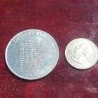 Detroit Lions 1978 Vintage Silver Football Schedule Coin