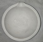 Huge Coors Scientific Quality Ceramic Mortar And Pestle Set 1950s-60s