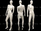 High Glossy White Female Mannequin Abstract Fashion Style Display  mc-anna04