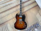 Hot Sales Sg Electric Guitar Brown Mahogany Body Chrome Plated Us Warehouse