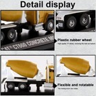 1 160 Mixer Concrete Truck Excavator Loader Tractor Alloy Diecast Mini Model
