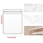 Pvc Jewelry Pouches Clear Zipper Bags Anti Oxidizing 1 57 2 36 In 